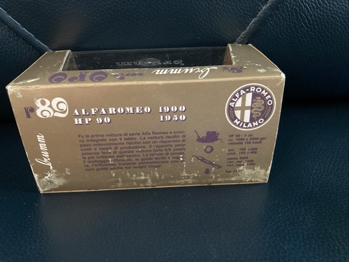 Nuova capsula del tempo R89 vintage Brumm Oro Alfaromeo 1900 HP 90 1950 1/43 Italia - Foto 7 di 10