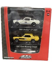 Greenlight 1965 Shelby GT-350 & 1967 Mustang Coupe Limited Edition (2-Pack) 1:64