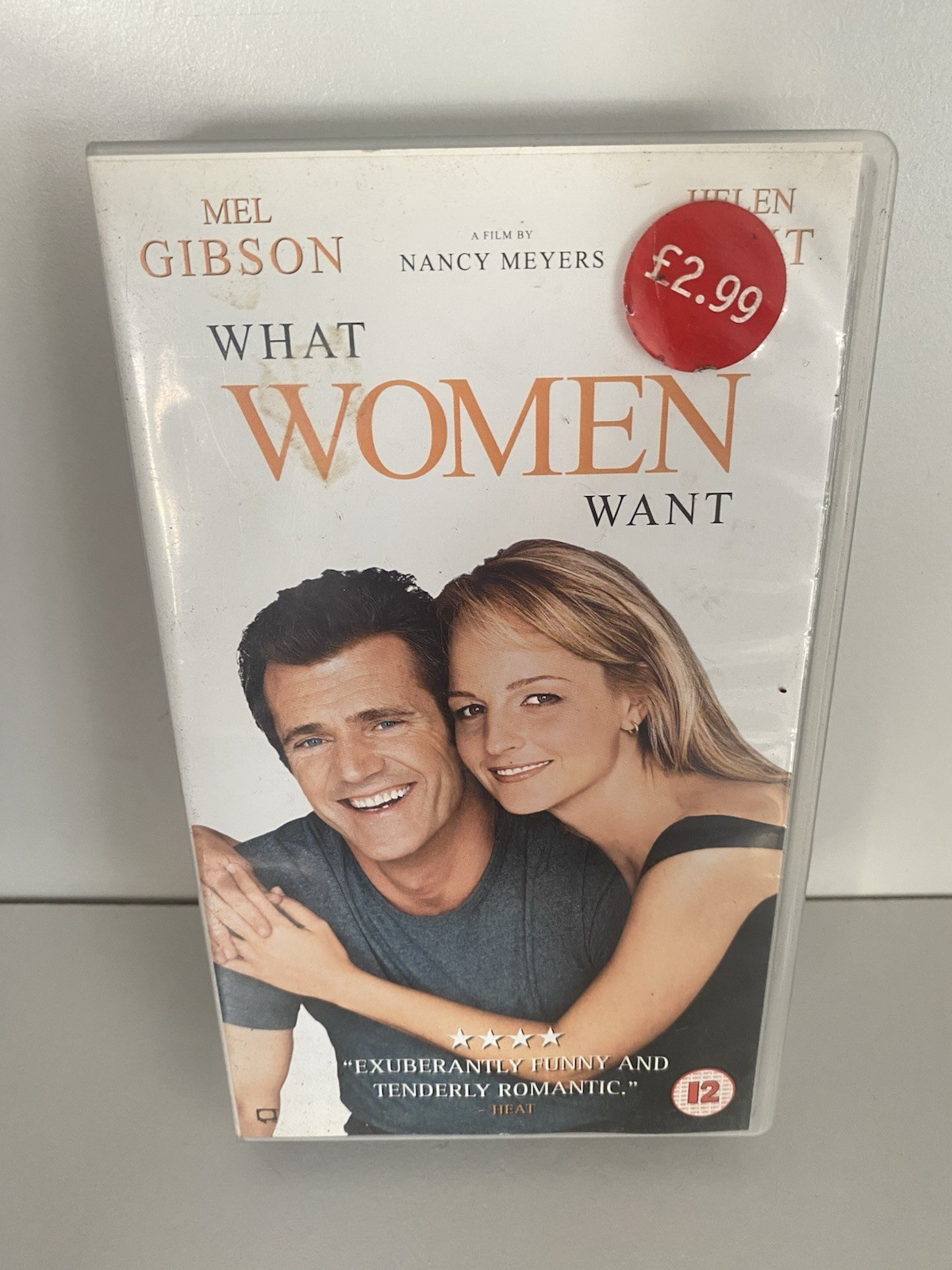 What Women Want VHS Video Tape Mel Gibson Helen Hunt COMBINED POSTAGE