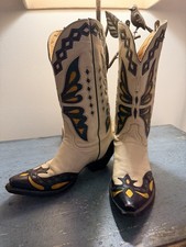 Old Gringo Butterfly Western Boot Size 7 W