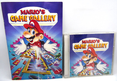 Mario's Game Gallery IBM PC Game / Manual Tested Working