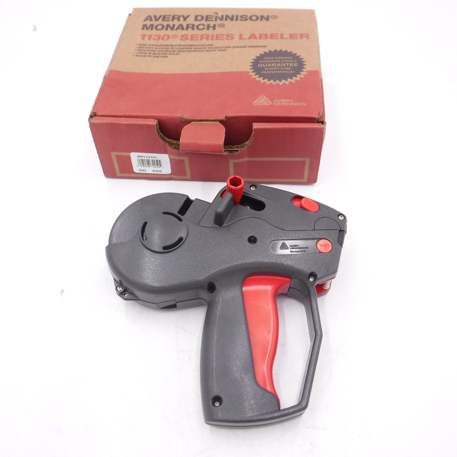 Avery Dennison Monarch 1130 Series Labeler Red Touchpoints M0113101 eBay