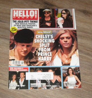 Hello Canada 2009 magazine Anne Hathaway CHELSY DAVY Prince Harry ELSA Pataky