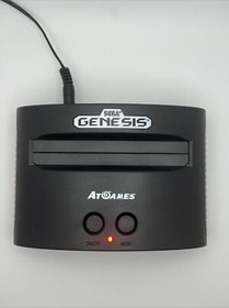 AtGames Sega Genesis Classic Video Game Console With Power Adapter & AV Cables