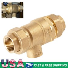 9D-M2 3/4 Inch Backflow Preventer Dual Check Valve Brass For Watts 0061888