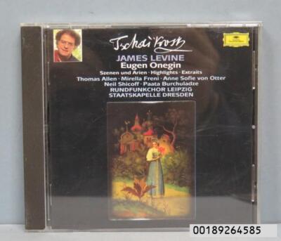 CD. TSCHAIKOWSKY. EUGEN ONEGIN. SZENEN UND ARIEN.JAMES LEVINE    