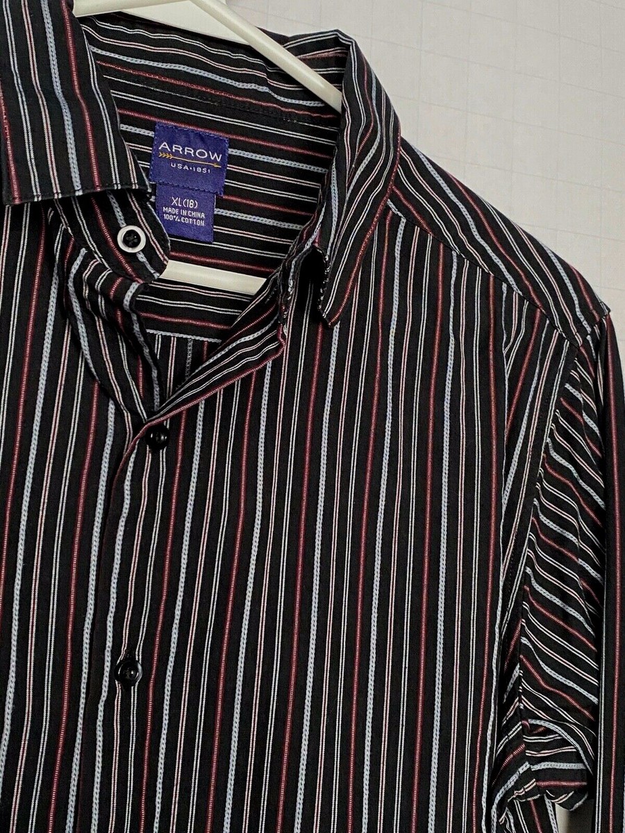 black pinstripe dress shirt Black Twill Tuxedo Shirt  Glitter Pinstripe