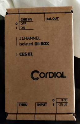 Cordial CES 01 passive DI-Box