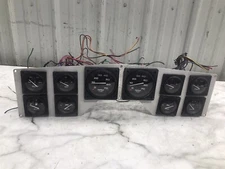 88 Carver Santego 27 Boat dash board panel gauge gauges tachometer engine fuel