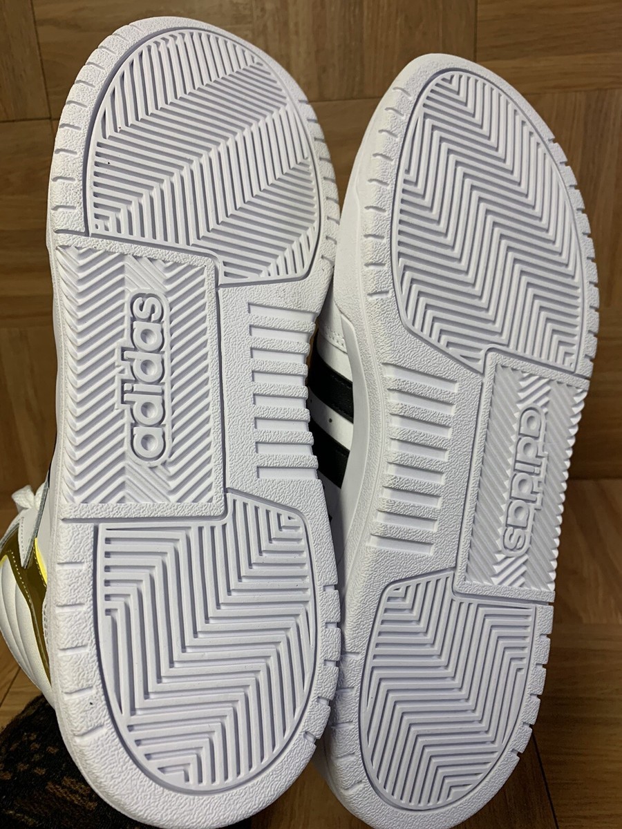 RARE? Adidas Entrap Mid Cloud White Core Black Gold  display picture 1