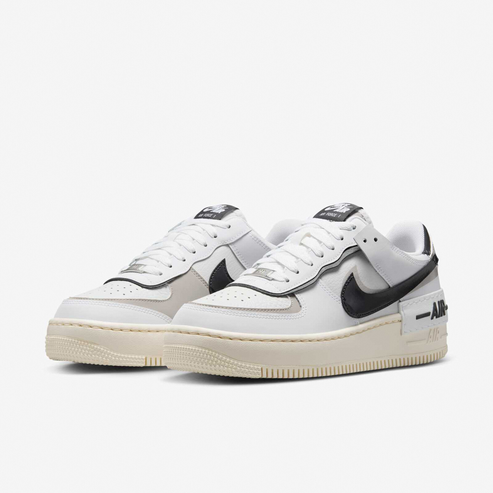 Nike Wmns Air Force 1 Shadow White Off Noir Women Casual Shoes DZ1847-110