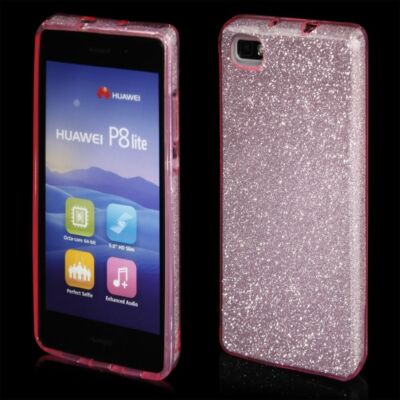 FÜR SAMSUNG GALAXY A21S - SHINE CASE BLINK Glitzer Tasche Bling Hülle Handy ROSA
