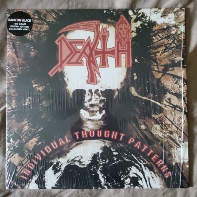 Death - Individual Thought Patterns LP BOBV059LP Reissue Clear Vinyl 2010