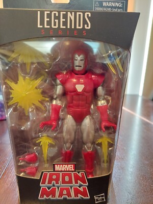 Hasbro Marvel Legends Iron Man Silver Centurion 6 inch Action Figure