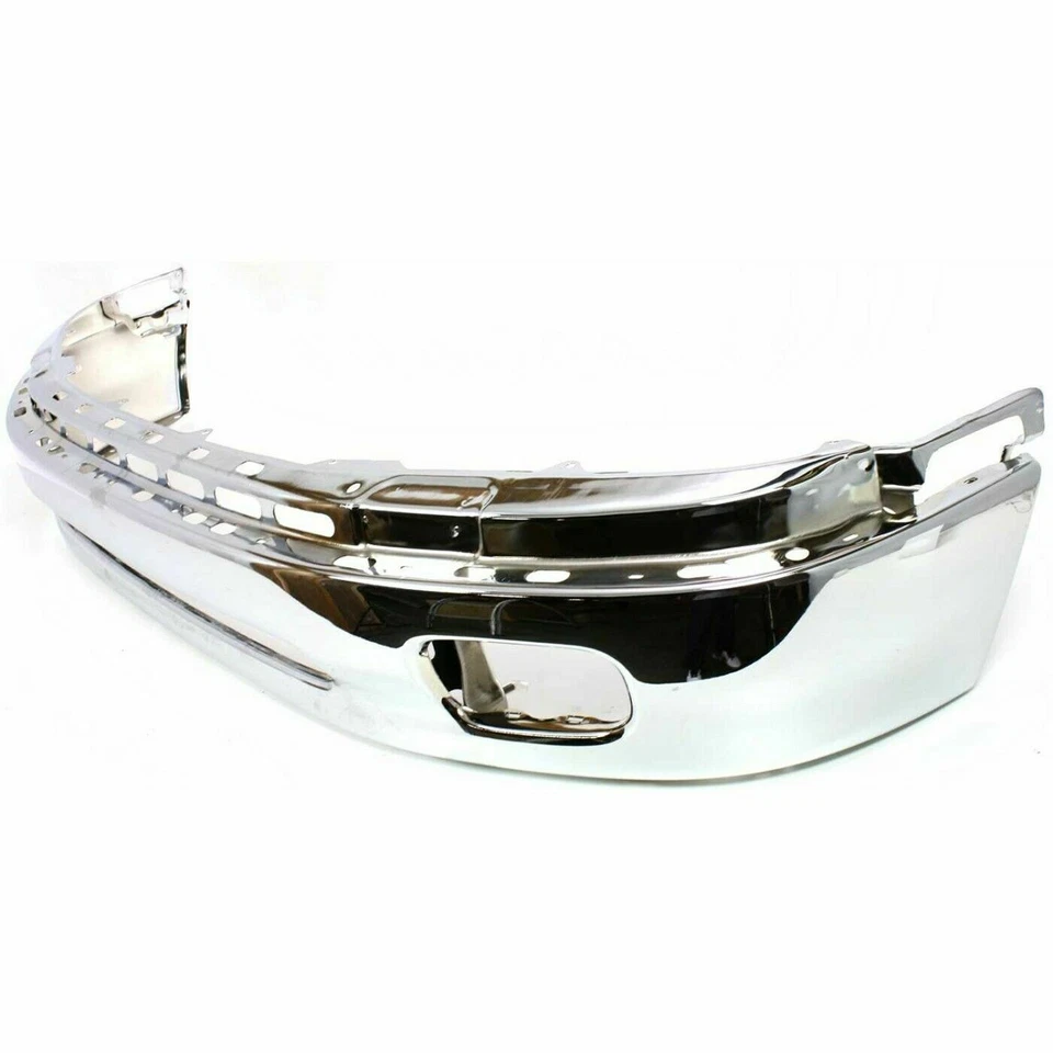 New Front Chrome Steel Bumper For 2000-2006 Toyota Tundra TO1002170 521010C020 Foto 4 de 4
