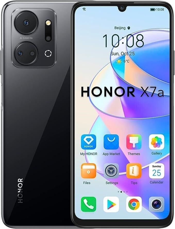 ✅Smartphone Honor X7a 4+128GB 6.74