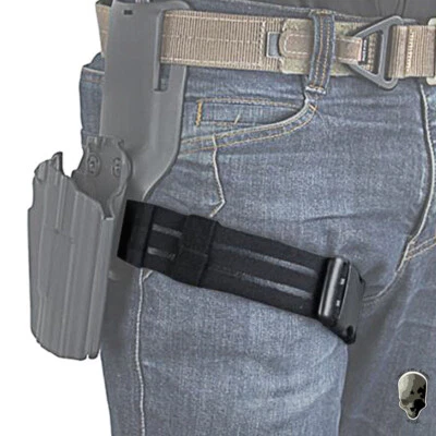 IDOGEAR Tactical Thigh Strap Elastic Band Strap for Thigh Holster Leg Military