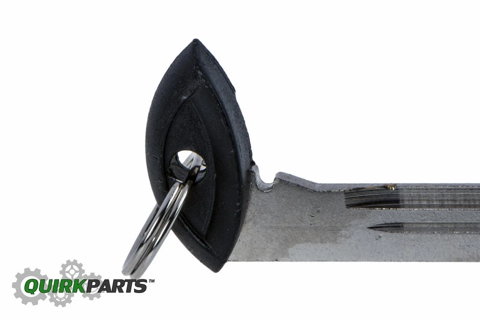 Jeep Dodge Chrysler 2008-2022 llave de emergencia inserción sin cortar mopar en blanco genuino Foto 3 de 4