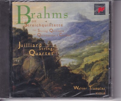 Brahms: The String Quintets Nos. 1 & 2 [Audio CD] Trampler Julliard Strings