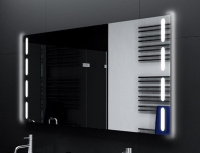 Badspiegel mit LED Beleuchtung Badezimmerspiegel Bad Spiegel Wandspiegel D113