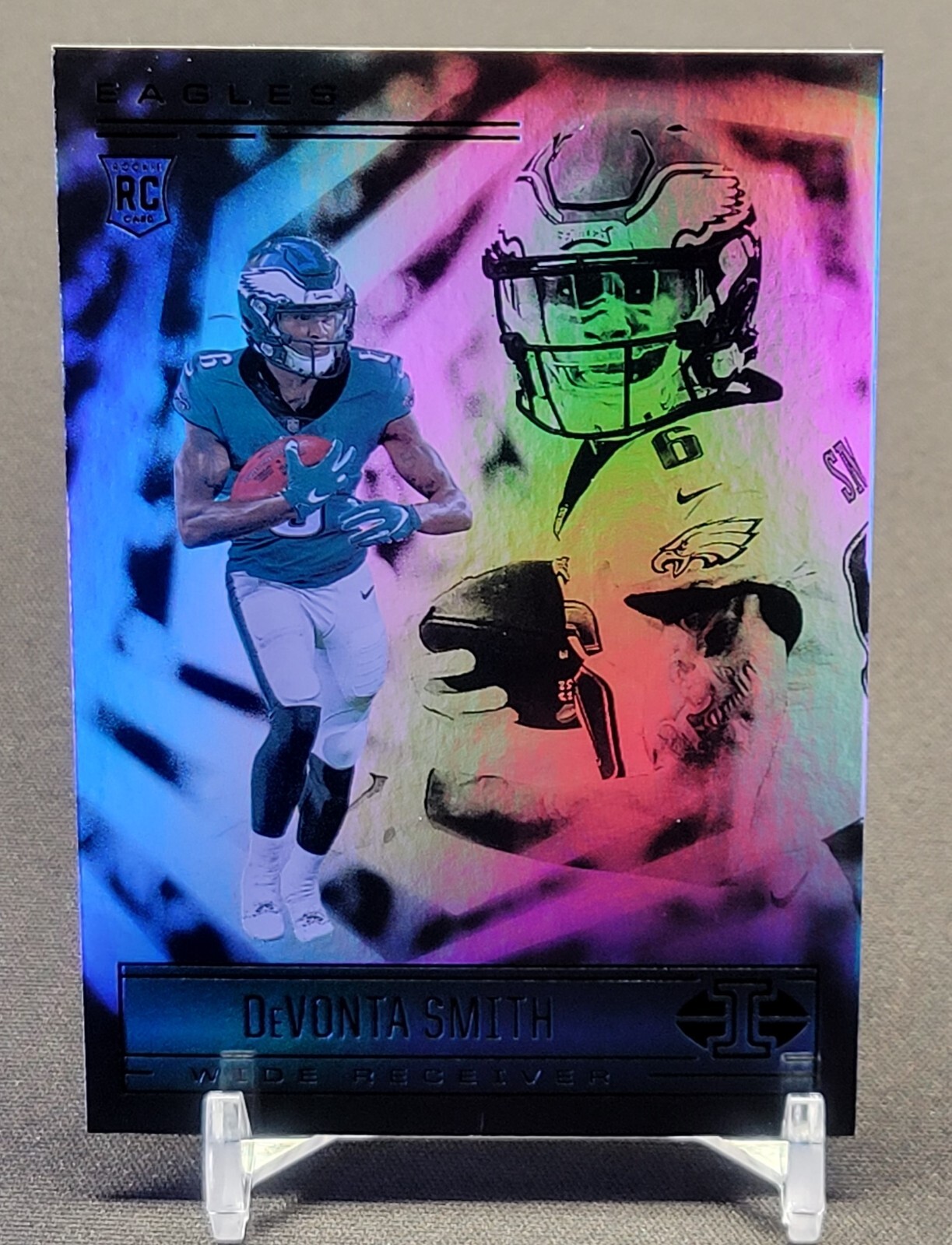 2021 Panini Illusions DeVonta Smith Rookie RC #63 Philadelphia Eagles