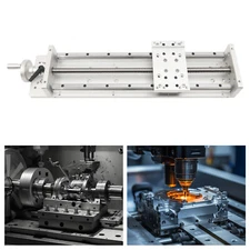 400mm Manual Sliding Table SFU1605  X Y Z Axis Linear Stage W/Lock & Handwheel