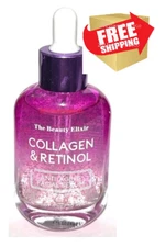 The Beauty Elixir *COLLAGEN & RETINOL ~  Anti-aging Facial Serum ~ 1.69 fl oz
