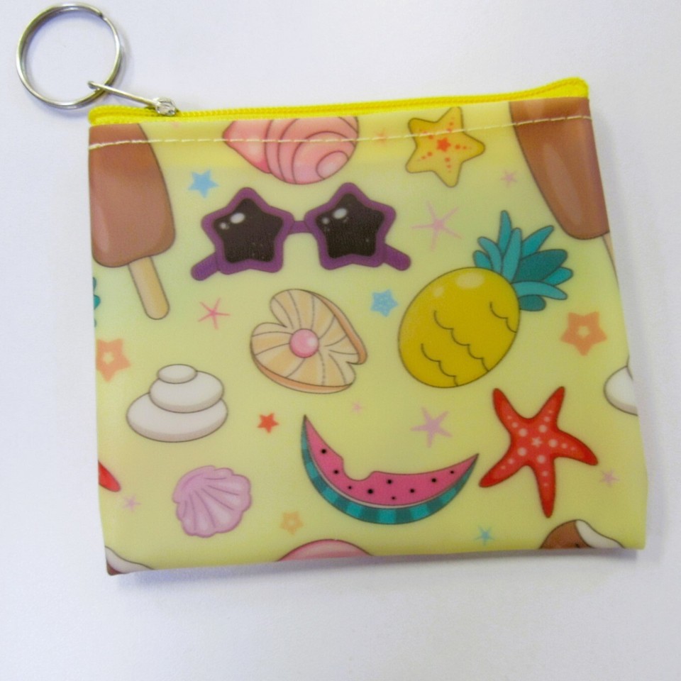 Wholesale Bulk Lot 12 Beach Theme Nautical Change Coin Purses Pouch