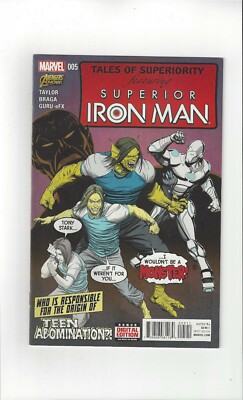 Marvel Comics Superior Iron Man No. 5 April 2015  $3.99 USA