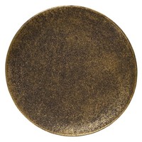 Weihnachtsdeko Dekoteller Bronzefarben Antik Ø 38,5 Cm - Eisen