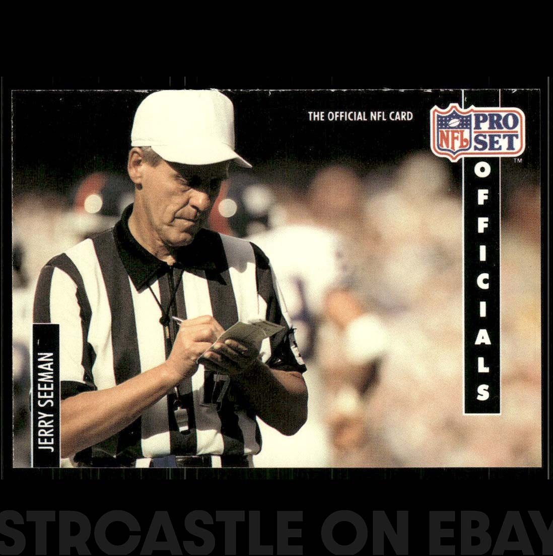 Jerry Seeman 1991 Pro Set #354 NFL Officials 🏈 Football Card