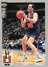 1994-95 Collector's Choice #51 Danny Ferry Silver Signature