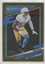 2021 Panini Donruss Press Proof Gold 42/50 Kenneth Murray #77 h3a