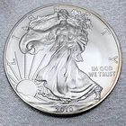 2010 1oz .999 fine silver American Silver Eagle ASE [k7]