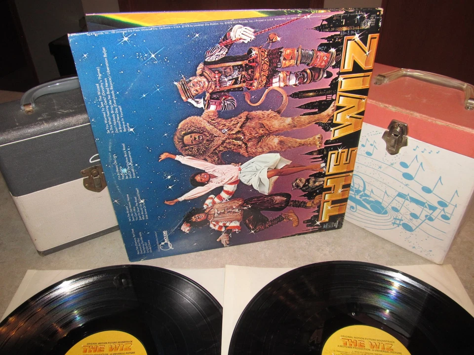 The Wiz Original Soundtrack~1978 US MCA w/ Poster, Booklet, Form~Michael Jackson - Image 3 of 4