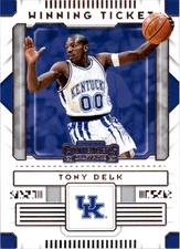 2020-21 Panini Contenders Draft Picks Winning Tickets #24 Tony Delk - BSK