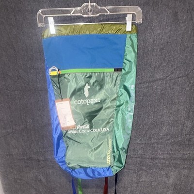 Cotopaxi Luzon 18L Backpack Del Día Hiking Green Blue Multicolor Nylon NWT