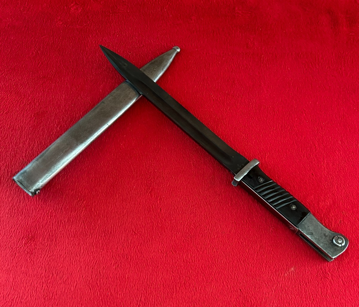 Kamil Abu Bakar AVANTバットのみ RARE WW2 GERMAN K98 BAYONET w SCABBARD - 1940 dated JOS CORTS WWII