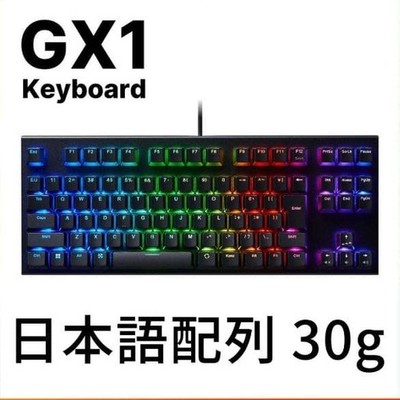Realforce Keyboard GX1 JP 30g Gaming RGB Rapid Trigger Unused