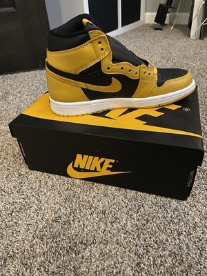 Air Jordan 1 Retro High OG 'Pollen' Sneakers 555088-701 Size Men s 6/Woman s 7.5