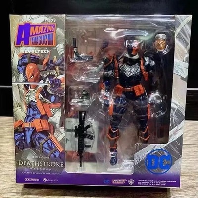 KAIYODO Revoltech Amazing Yamaguchi Deathstroke Action Figure PVC Statue CT toys