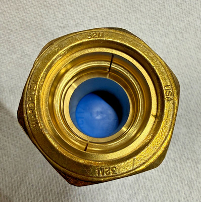 Wardflex Gas Pipe Fitting 32M 1-1/4 in. Mechanical Joint Coupling