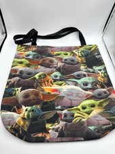 Disney Star Wars Mandalorian Baby Yoda The Child Grogu Canvas Bag Purse
