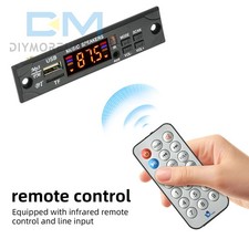 DC12V Bluetooth MP3 Lossless Decoding Board USB Playback Audio Decoder W/ Remote
