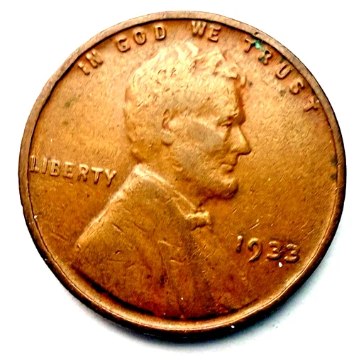 1933-P Lincoln Wheat 1c ~ Very Fine / VF+?! Details ~ Nice ~ Z54