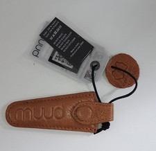 muud espoo astuccio forbici in pelle 3,5 x 2 x 8 cm whisky nuovo e scatola originale
