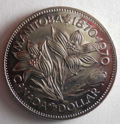 1970 CANADA DOLLAR - AU/UNC PROOF LIKE Coin - Lot B26