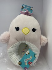 Squishmallows Plush Slippers Pink Chick Girls Size 4-5 NEW Will Fit Women  s Sz  s