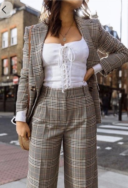 Women Circolo 1901 Suit Beige Cotton 38