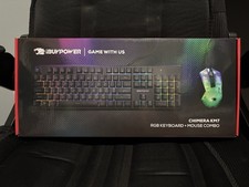 OPEN BOX iBUYPOWER Chimera KM7 RGB Gaming Keyboard and Mouse Combo